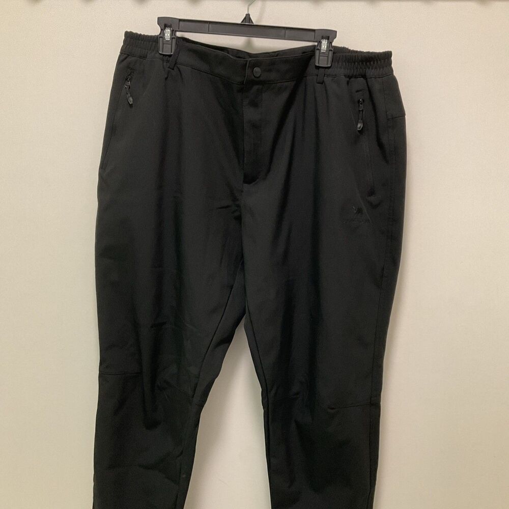 Camel Crown Lined Pants Black Size 3XL